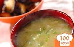 Фото рецепта: Суп-мисо с капустой