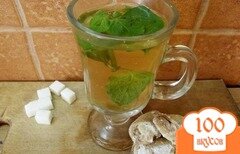 Фото рецепта: Напиток травяной с мятой