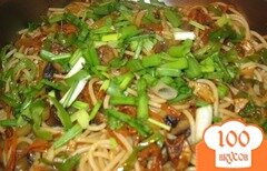 Фото рецепта: Спагетти с овощами