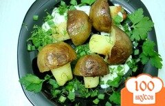 Фото рецепта: Грибочки из картофеля