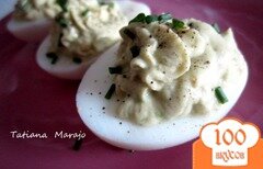 Фото рецепта: Яйца фаршированные авокадо