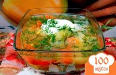 Фото рецепта: Суп с горошком и овощами