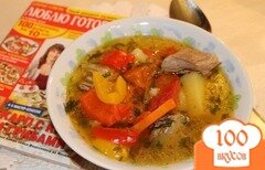 Фото рецепта: Восточный суп "Шурпа"