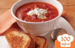 Фото рецепта: Томатный крем-суп