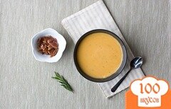 Фото рецепта: Картофельный суп с беконом и розмарином