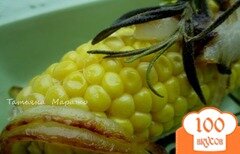 Фото рецепта: Запеченая кукуруза с розмарином