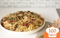 Фото рецепта: Спагетти а-ля карбонара