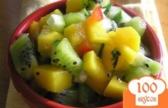 Фото рецепта: Сальса с манго и киви