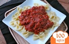 Фото рецепта: Мясной соус для спагетти