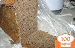 Фото рецепта: Ржаной хлеб на чайной заварке - по мотивам "Бородинского"