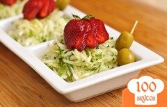 Фото рецепта: Салат из капусты и огурцов