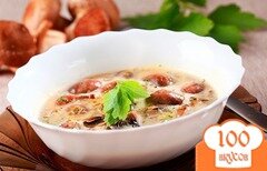Фото рецепта: Суп из рыжиков