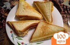 Фото рецепта: Сэндвич с мясным паштетом