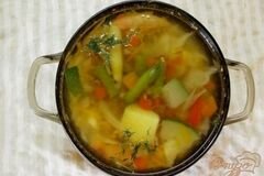 Фото рецепта: Суп из девяти овощей