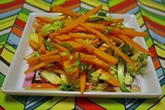 Фото рецепта: Картофельно-морковный салат
