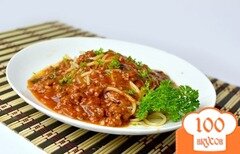 Фото рецепта: Соус с фаршем для спагетти
