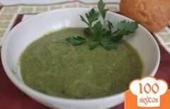 Фото рецепта: Суп-пюре из 5 овощей со шпинатом