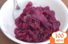 Фото рецепта: Салат из красной капусты