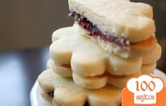 Фото рецепта: Печенье-сэндвичи с джемом