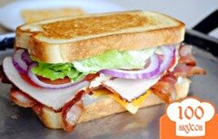 Фото рецепта: Клубный сэндвич
