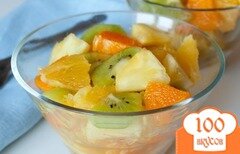 Фото рецепта: Фруктовый салат с апельсинами