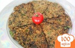 Фото рецепта: Кюкю - азербайджанский омлет из зелени