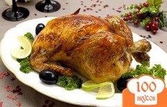 Фото рецепта: Курица запеченная, маринованная в лаймовом соке
