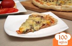 Фото рецепта: Пицца с мясным фаршем