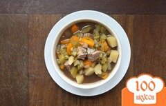 Фото рецепта: Говяжий суп с овощами