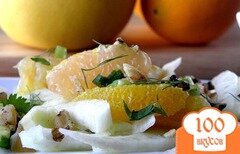 Фото рецепта: Цитрусовый салат с фенхелем