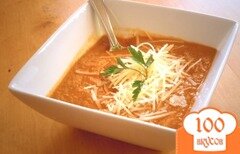 Фото рецепта: Томатный суп-пюре с тыквой