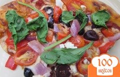 Фото рецепта: Пицца по-гречески