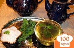 Фото рецепта: Марокканский мятный чай