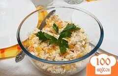 Фото рецепта: Куриный салат с ананасом