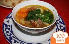 Фото рецепта: Суп из баранины в мультиварке