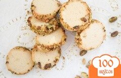 Фото рецепта: Песочное печенье с фисташками