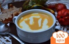 Фото рецепта: Суп из тыквы с нутом