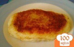 Фото рецепта: Картофельные зразы в хлебной крошке с грибами