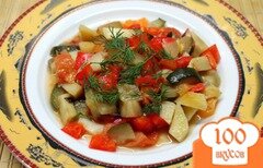 Фото рецепта: Овощное рагу с картофелем и цуккини