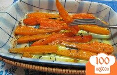 Фото рецепта: Запеченная морковь