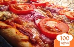 Фото рецепта: Пицца по-деревенски
