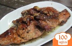 Фото рецепта: Свиное мясо под розмарином и тимьяном