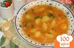 Фото рецепта: «Постный суп харчо»