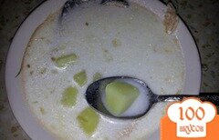 Фото рецепта: Уха из семги со сливками