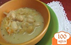 Фото рецепта: Низкокалорийный суп из овощей на курином бульоне