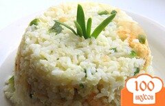 Фото рецепта: Рис с чесноком и яйцами по-японски