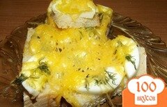 Фото рецепта: Яичные бутербродики мини