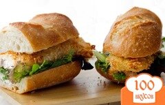 Фото рецепта: Сэндвичи с тилапией