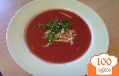 Фото рецепта: Томатный суп-пюре