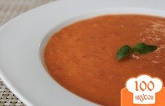 Фото рецепта: Крем-суп из жареных помидор